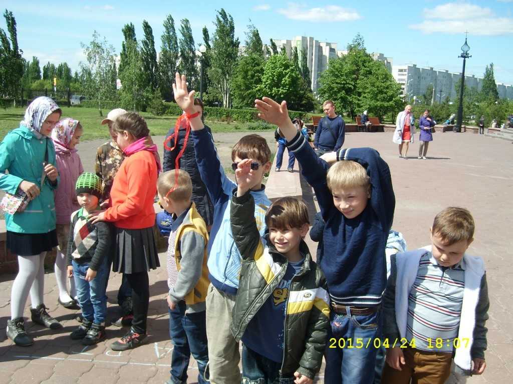 Воскресная школа уходит на летние каникулы.