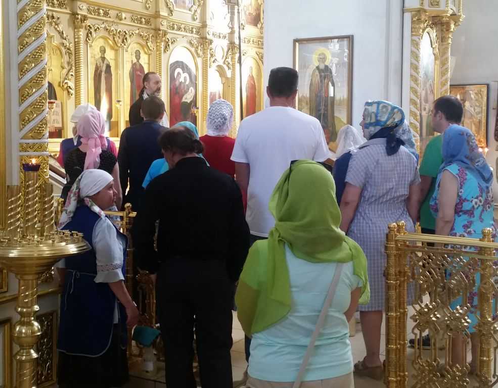 11 июля в Соборе Рождества Христова читали Акафист Слава богу за Все