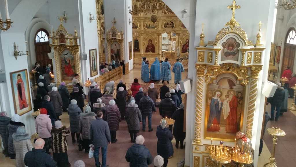 Божественная литургия в Праздник Сретения Господа нашего Иисуса Христа