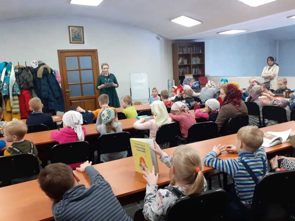Встреча учеников двух воскресных школ
