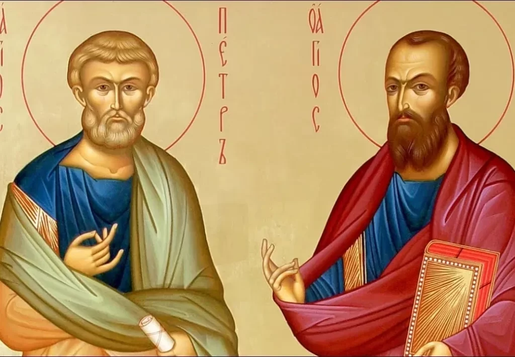 День памяти первоверховных апостолов Петра и Павла.
